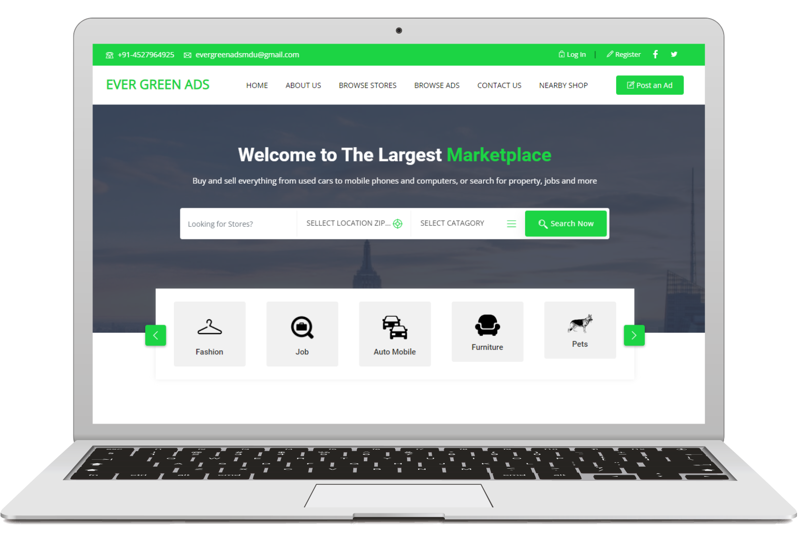 Ever Green Ads